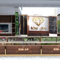 Dự án Thiết Kế Nội Thất Tiệm Vàng Kim An, Củ Chi